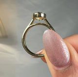 "Belle" 2.00 Carat Oval Cut Solitaire Engagement Ring HLR504 HEERA DIAMONDS