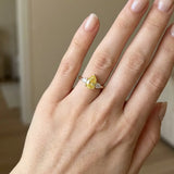 "Celestia" 2 Carat Pear Cut Lab Grown Diamond Engagement Ring SPS02