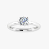 "Celestra" 0.71 Carat  Round Cut Natural Diamond Solitaire Engagement Ring MDC696