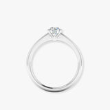 "Celestra" 0.71 Carat  Round Cut Natural Diamond Solitaire Engagement Ring MDC696