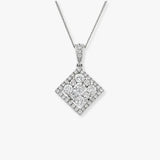 Cluster Square Pendant HEERA