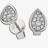 DIAMOND CLUSTER STUD EARRINGS HEERA DIAMONDS