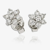 DIAMOND CLUSTER STUD EARRINGS HEERA DIAMONDS