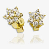 DIAMOND CLUSTER STUD EARRINGS HEERA DIAMONDS
