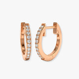 DIAMOND MICROS SET HOOP EARRINGS