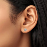 DIAMOND SWIRL STUD EARRINGS HEERA DIAMONDS
