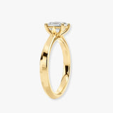 "Daphne" 1 Carat Solitaire Emerald Cut Diamond Engagement Ring SSEC07