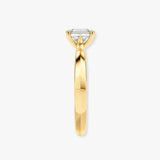 "Daphne" 1 Carat Solitaire Emerald Cut Diamond Engagement Ring SSEC07