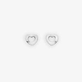 Diamond Amulet Heart Earrings Hot Diamonds