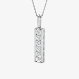 Diamond Drop Pendant With Pendant