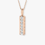 Diamond Drop Pendant With Pendant