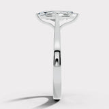 "Eden" 1 Carat Solitaire Marquise Cut Diamond Engagement Ring SSMC04