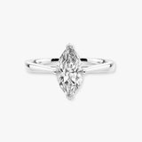 "Eden" 1 Carat Solitaire Marquise Cut Diamond Engagement Ring SSMC04