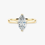 "Eden" 1 Carat Solitaire Marquise Cut Diamond Engagement Ring SSMC04