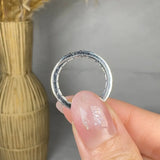 "Elaraine" 1.46 Carat Round Cut Natural Diamond Eternity Ring MDR3998