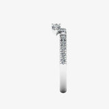 "Elaria" Pear Cut 0.6 Carat Diamond Eternity Ring ET86