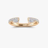 "Elaria" Pear Cut 0.6 Carat Diamond Eternity Ring ET86