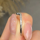 "Elyxen" 0.41 Carat Round Cut Natural Diamond Shoulder Engagement Ring HR1938 HEERA DIAMONDS