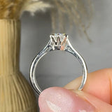 Solitaire Engagement Ring- front view