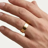 FLAT COURT WEDDING RING IN 5MM WIDTH HEERA WEDDS