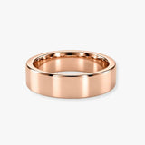 FLAT COURT WEDDING RING IN 5MM WIDTH HEERA WEDDS