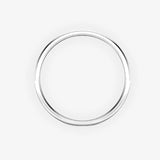 FLAT COURT WEDDING RING IN 6MM WIDTH