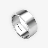 FLAT COURT WEDDING RING IN 7MM WIDTH