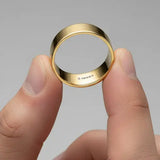 FLAT COURT WEDDING RING IN 7MM WIDTH