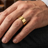 FLAT COURT WEDDING RING IN 7MM WIDTH
