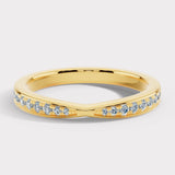 "Gaia" 0.12ct Diamond Gradient Eternity Ring ET63