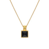 HD X JJ Black Onyx Pendant HD X Golden Edit