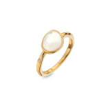 HD X JJ Calm Mother Of Pearl Ring XS HD X Golden Edit