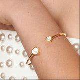 HD X JJ Heart Bangle - MOP HD X Golden Edit