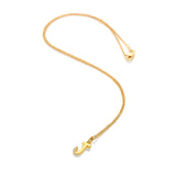 HD X JJ Letter J Pendant - Yellow Gold Plated HD X Golden Edit