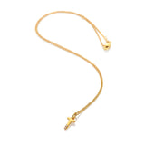HD X JJ Letter T Pendant - Yellow Gold Plated HD X Golden Edit