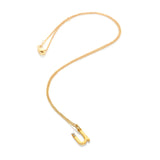 HD X JJ Letter U Pendant - Yellow Gold Plated HD X Golden Edit