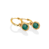HD X JJ Revive Malachite Earrings HD X Golden Edit