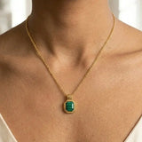 HD X JJ Revive Malachite Pendant