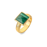 HD X JJ Revive Malachite Ring S HD X Golden Edit