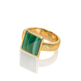 HD X JJ Revive Malachite Ring S HD X Golden Edit