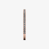 "Harra" Open Design 0.50ct Diamond Half Eternity Ring ET8