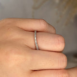 "Immy" Irregular Subtle Shaped Diamond Eternity Ring ET39 - HEERA DIAMONDS