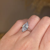 "Eden" Solitaire Marquise Cut Diamond Engagement Ring SSMC04 - HEERA DIAMONDS