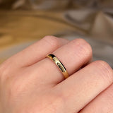 3mm Band Classic Traditional Court Wedding Ring - HEERA DIAMONDS