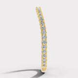 "Immy" Irregular Subtle Shaped 0.40ct Diamond Eternity Ring ET39