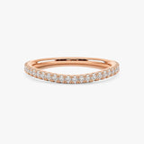 "Immy" Irregular Subtle Shaped 0.40ct Diamond Eternity Ring ET39