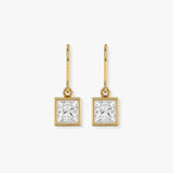 "Inaya" Drop Diamond Earrings