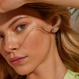 Infinity Earrings Hot Diamonds