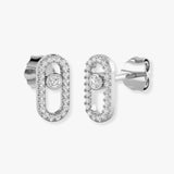 "Ira" Drop Diamond Earrings