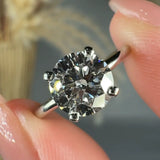 "Iskora" 1.5 Carat Round Cut Lab Grown Solitaire Diamond Engagement Ring HLR453